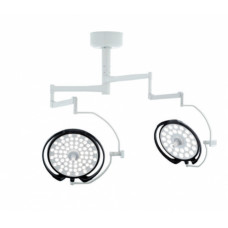Lampa chirurgiczna sufitowa dwukopułowa DL-62D