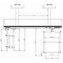 Panel przyłóżkowy Model "Line (liniowy)"